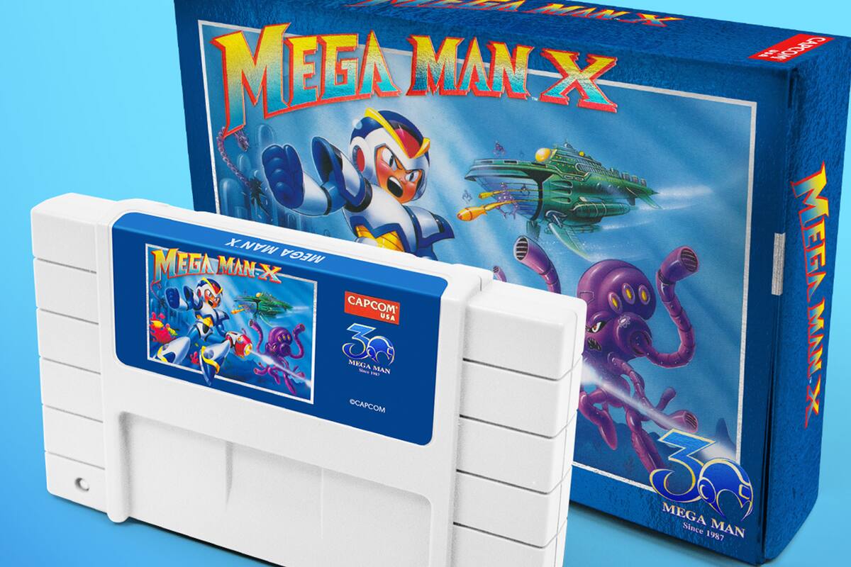 Relanzarán cartuchos de Mega Man X y Mega Man II