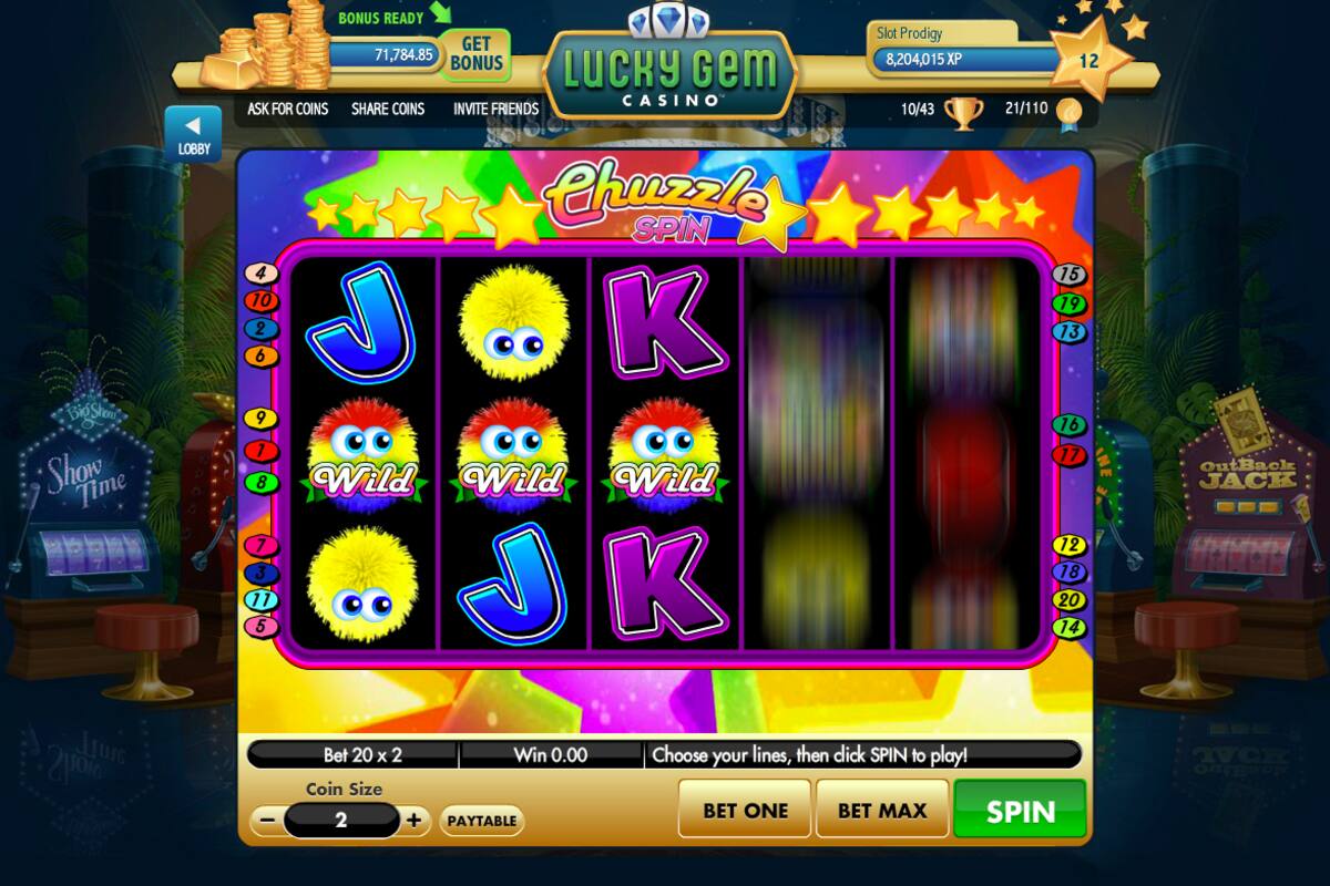 Lucky Gem Casino: La suerte debe estar de tu lado