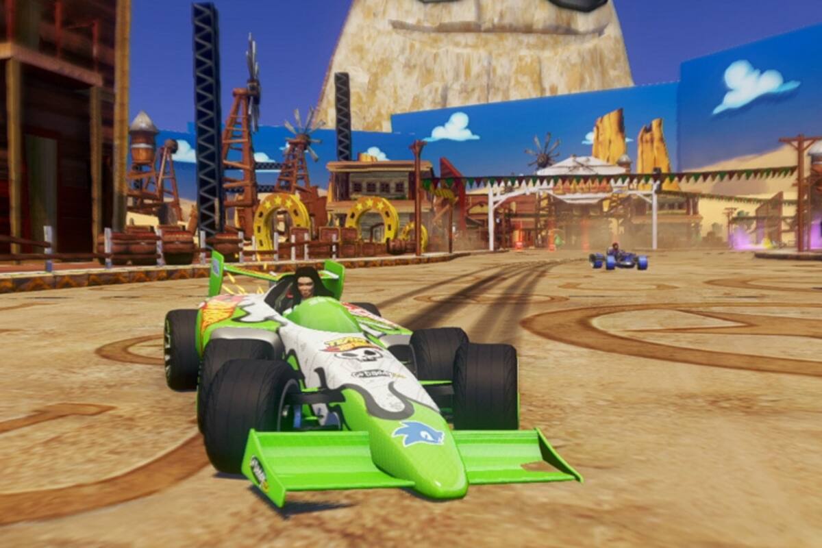 Sonic & All-Stars Racing Transformed: Accidentes
