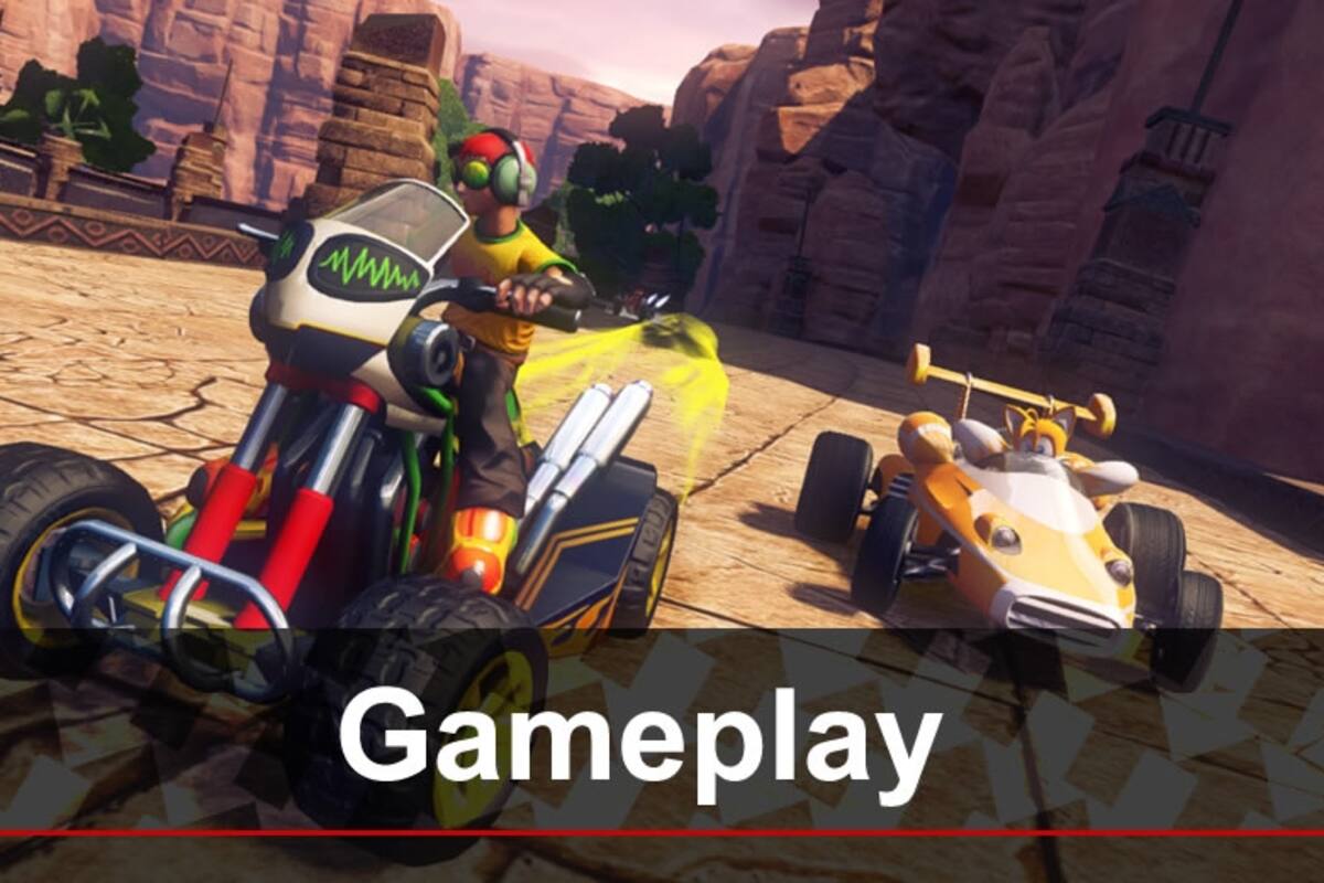 Sonic & All-Stars Racing Transformed: Gameplay