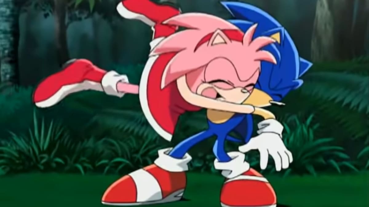 Sonic nunca ha expresado sus sentimientos amorosos a la eriza