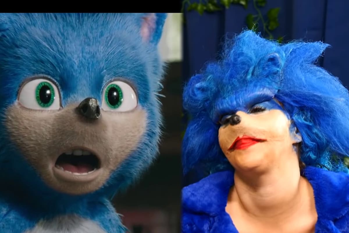Sonic: La Película tiene parodia porno y es tan inquietante como crees