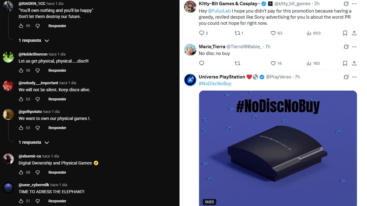 Sony comentarios negativos
