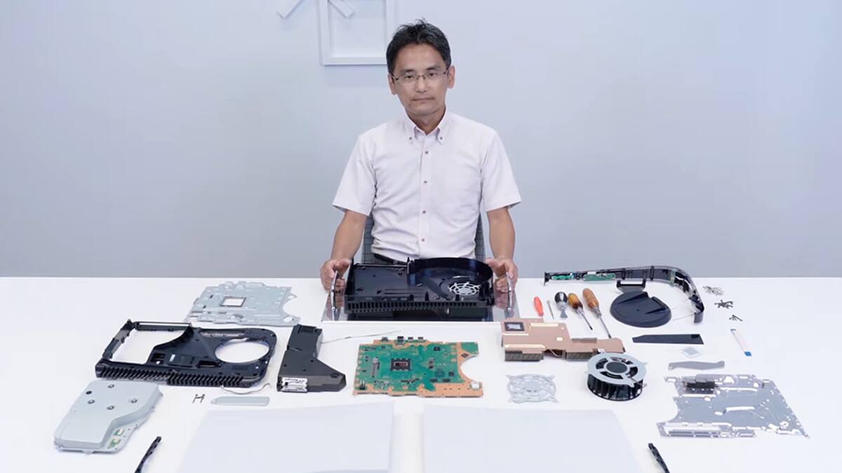 Sony desmontó y mostró el interior de su sistema de nueva generación