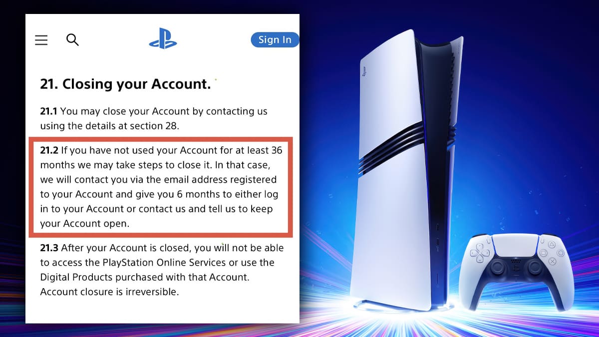 Sony elimina cuenta PSN inactividad