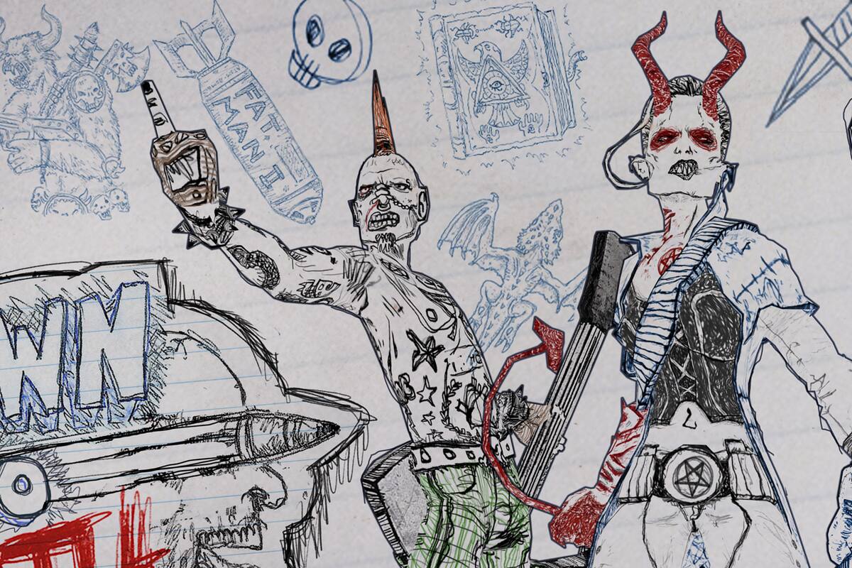 Conoce a 3 de los personajes de Drawn to Death