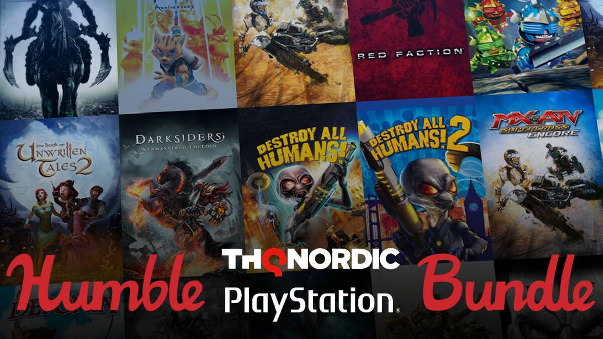 Sony, THQ Nordic y Humble Bundle se unen por una buena causa