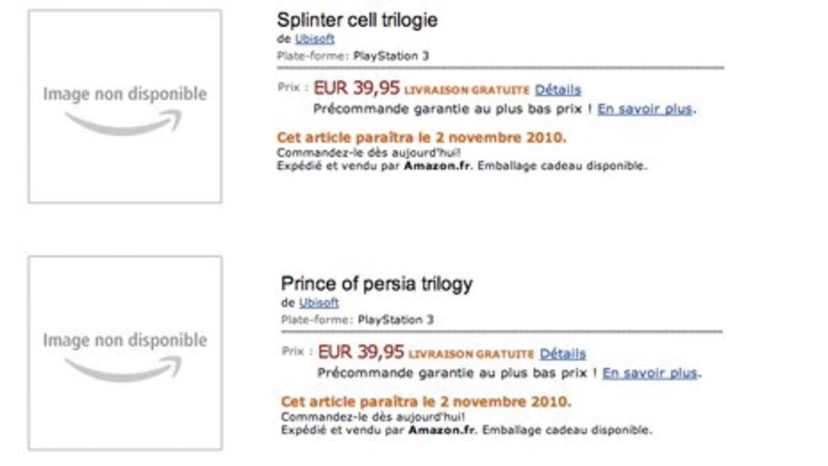 Splinter Cell y Prince of Persia podrían hacer un recorrido al pasado