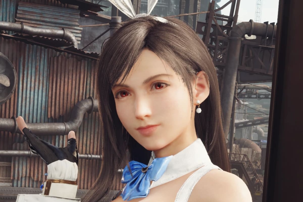 Tifa y Aerith por primera vez se visten de conejas en este título de Final Fantasy VII