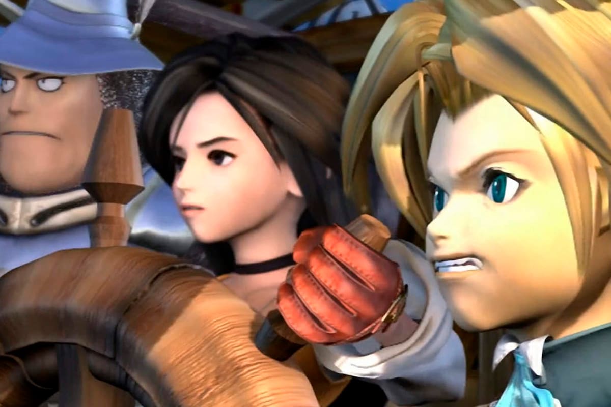 Mira estas figuras de Zidane y Garnet de Final Fantasy IX
