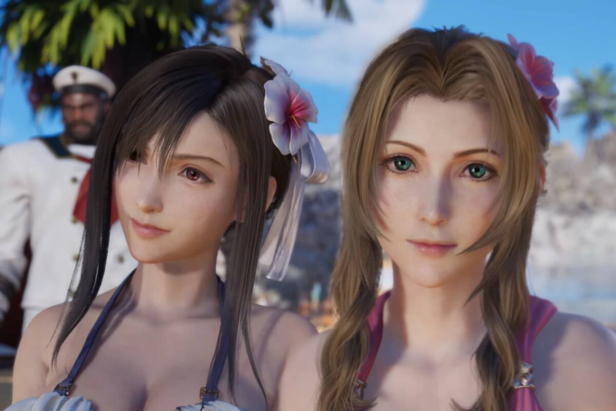 Final Fantasy VII Rebirth: las bellas Tifa y Aerith en bikini cautivan Internet