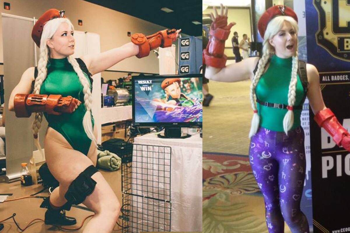 Cosplayer se vio obligada a usar pantalones en evento de videojuegos