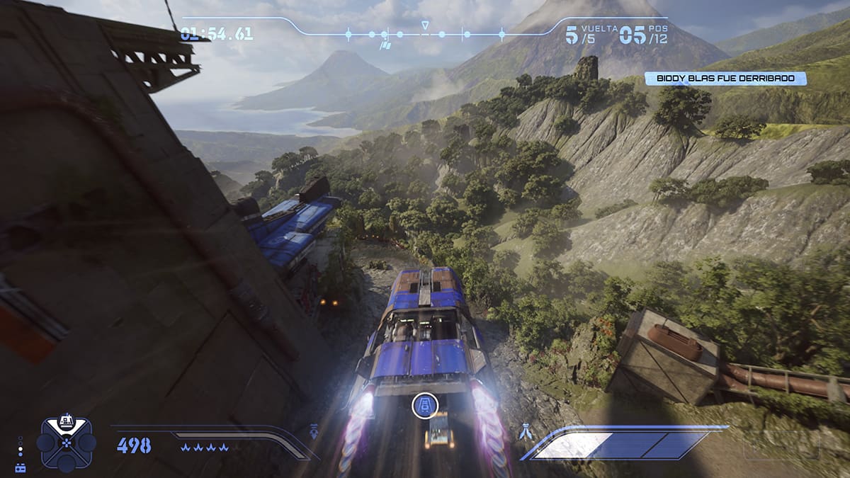 Star Wars Galactic Racer mecánicas manejo