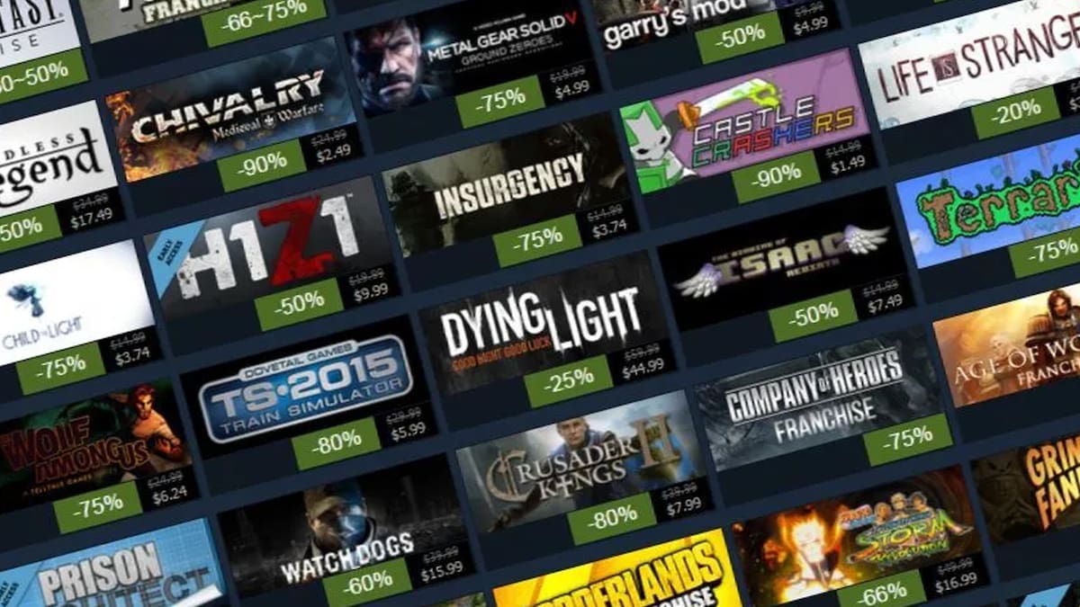 Steam Sale ofertas