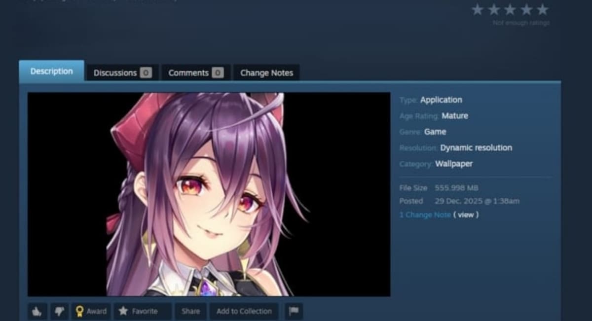 Steam wallpaper