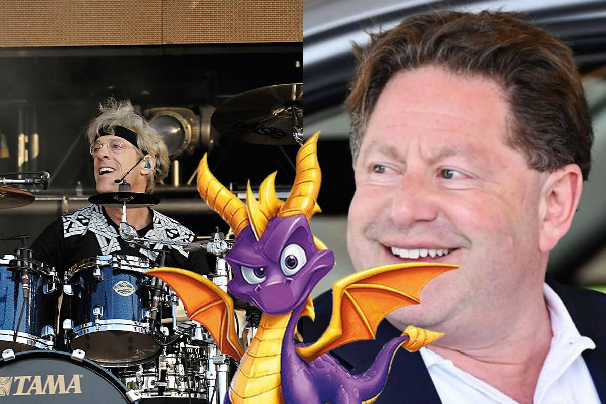 ¿Qué? Spyro regresó por un encuentro entre Bobby Kotick y el baterista de The Police