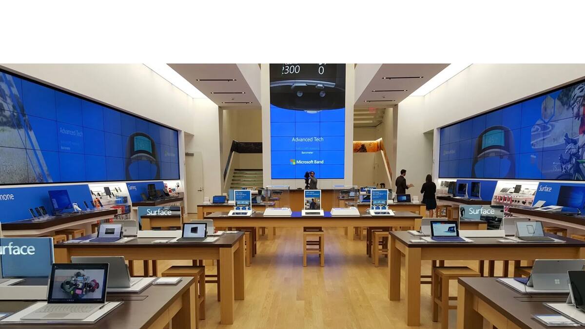 Su hardware y software, incluyendo productos de Xbox, se ofrecerán vía online