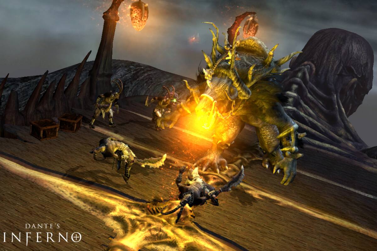 Continúan comparando Dante's Inferno con God of War