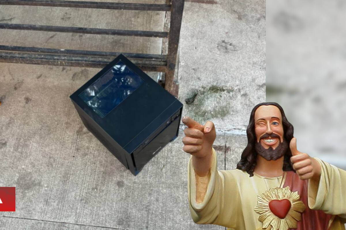 Jugador encontró fuera de su casa un PC Gamer con la potencia necesaria para jugar videojuegos modernos