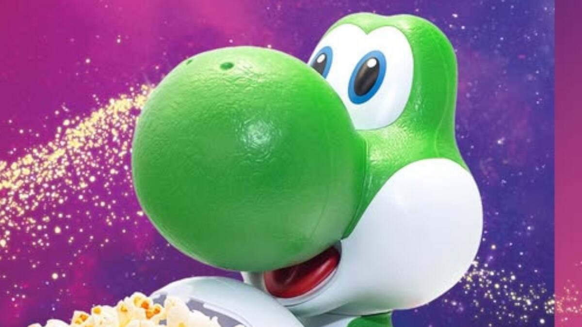 Super Mario Galaxy La película cines México Cinépolis Cinemex palomera Yoshi precio vasos