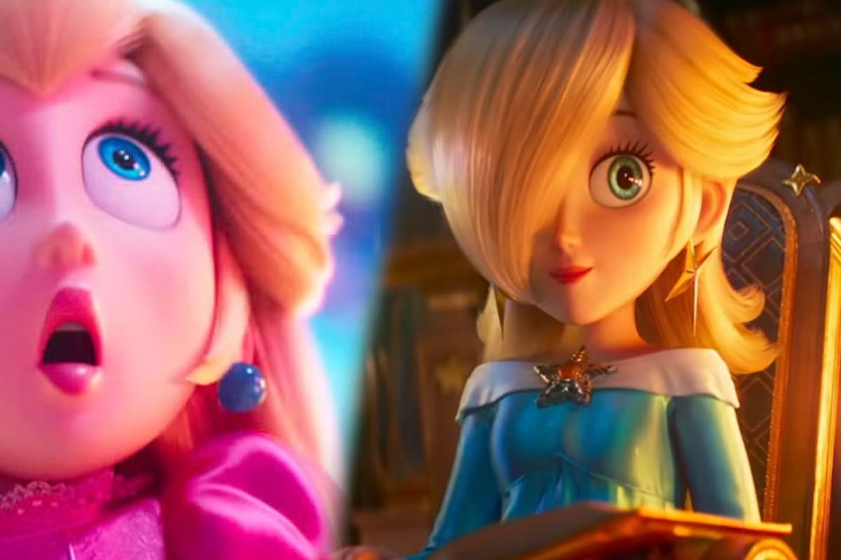 Super Mario Galaxy La Película revela que emotiva escena entre Peach y Rosalina casi no existía