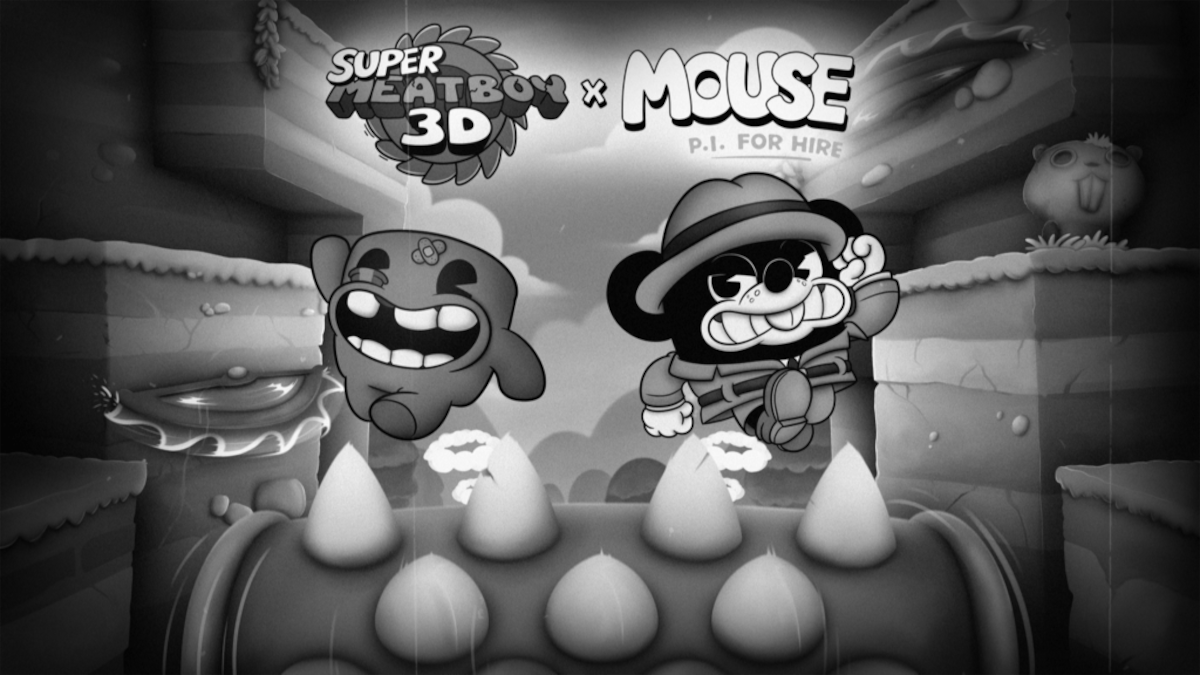 Super Meat Boy 3D x MOUSE: P.I. for Hire