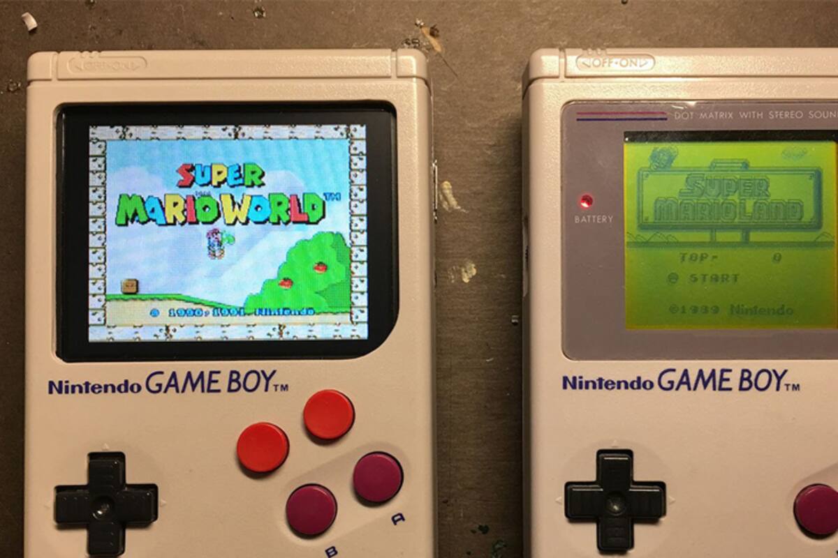Este Game Boy puede correr juegos de otras consolas de Nintendo