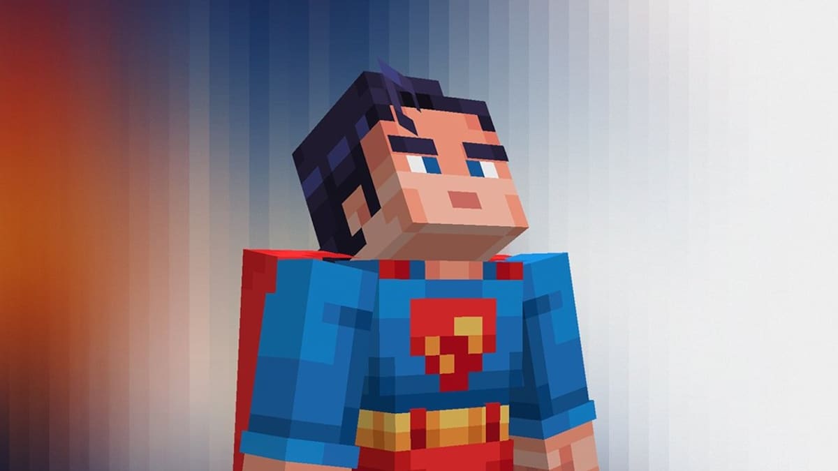 Superman x Minecraft