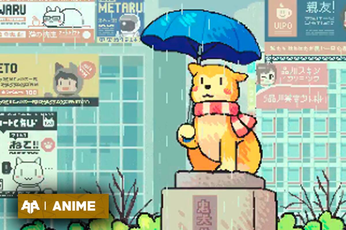 Artista chileno sorprendió con animación pixelart de Hachiko