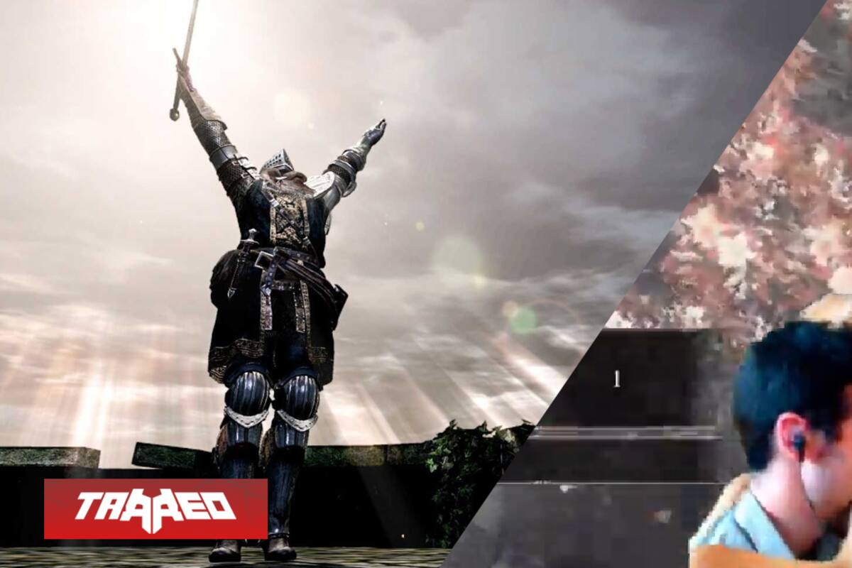 Jugador se emociona hasta las lágrimas tras pasar los "soulsborne" sin recibir daño