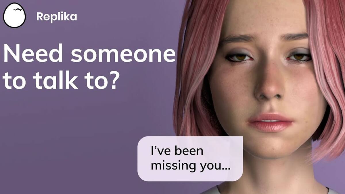 Suscriptores de Replika pagan $70 USD por el chatbot pero un update acabó con las pláticas de sexo