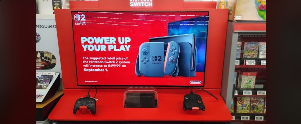 Switch 2 aumento de precio