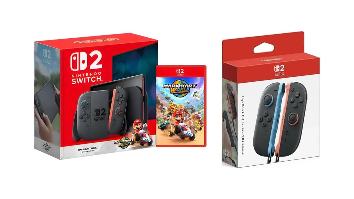 Switch 2 con Mario Kart World y Joy-Con 2