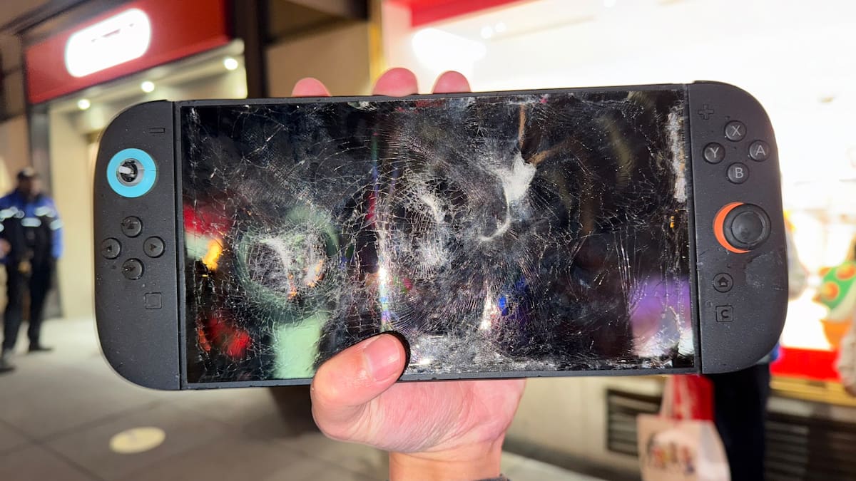 Switch 2 destruido