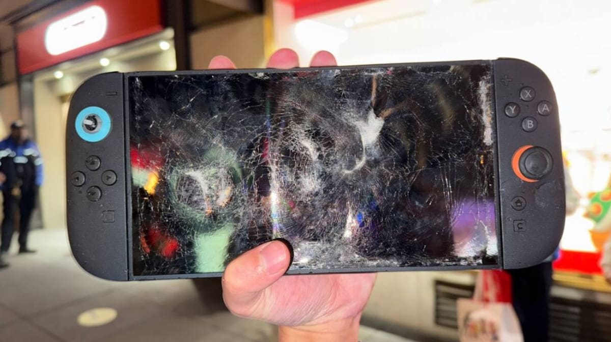 Switch 2 destruido
