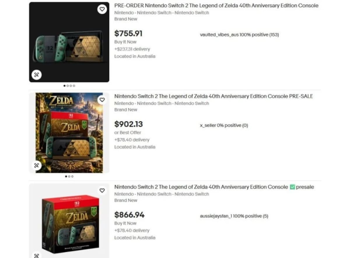 Switch 2 edición The Legend of Zelda eBay