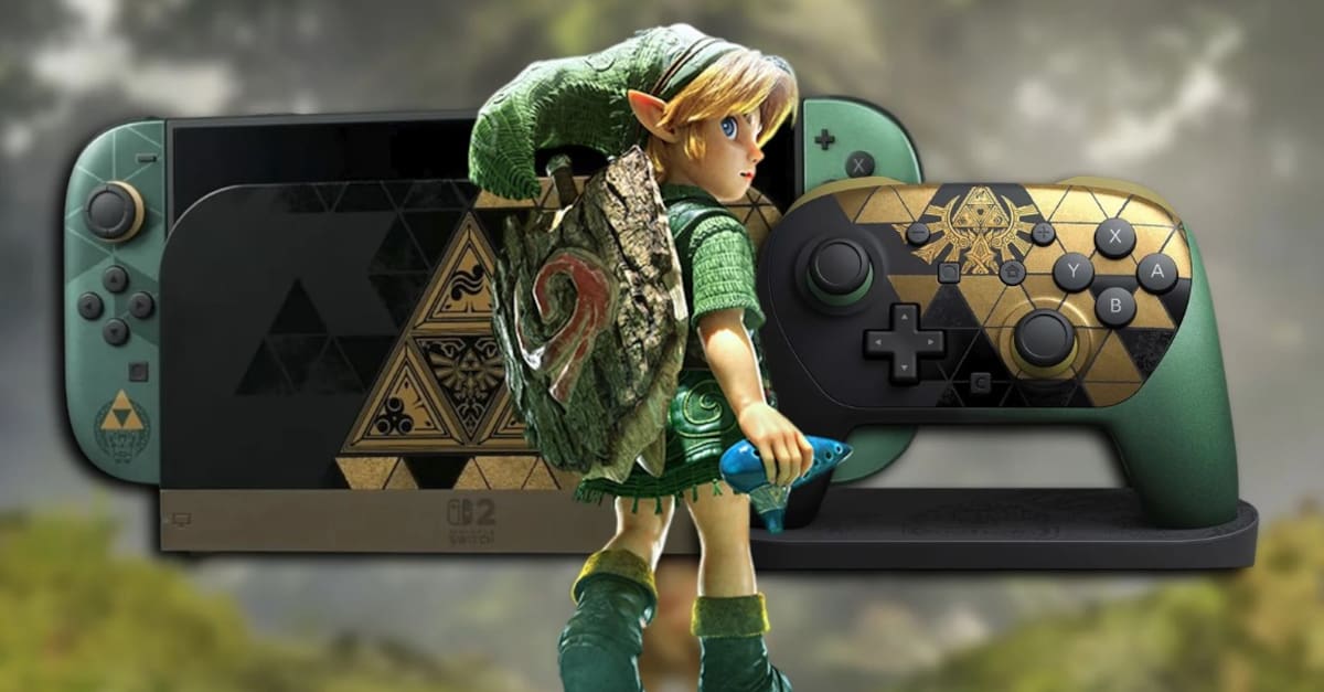 Switch 2 edición The Legend of Zelda Link