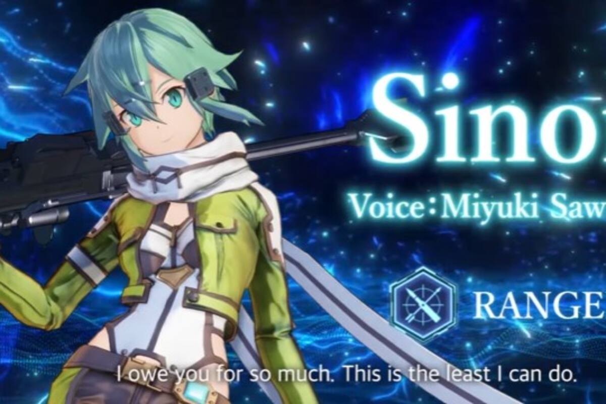 Sword Art Online: Fractured Daydream - Tráiler de Personaje "Sinon" | Gamescom 2024