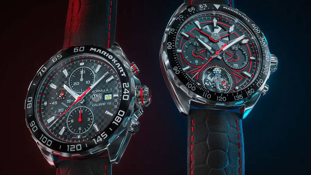 Tag Heuer lanza ediciones limitadas en honor a la F1 y a la exitosa franquicia de Nintendo