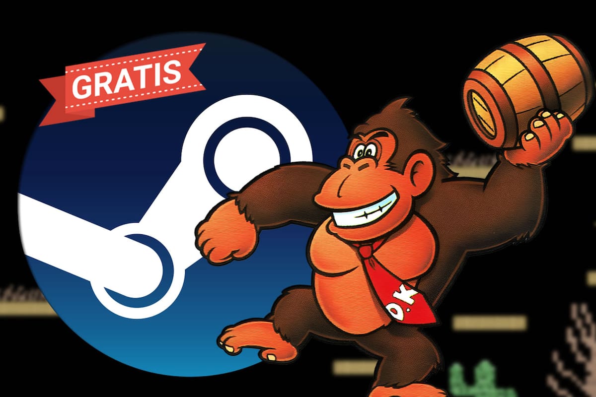 Steam sorprende a los jugadores de PC y regala un título inspirado en el Donkey Kong clásico de Nintendo