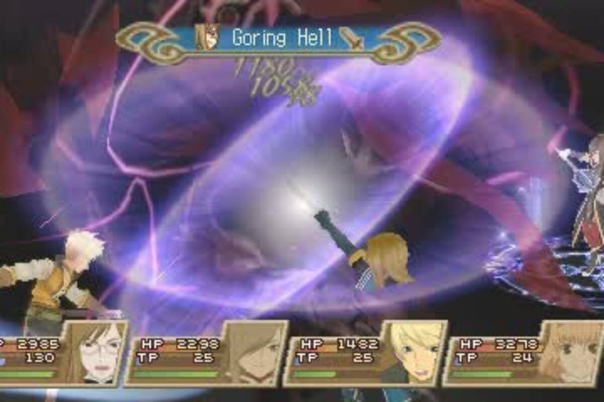 Tales of the Abyss 3DS: Peleas que se saldrán de tu pantalla