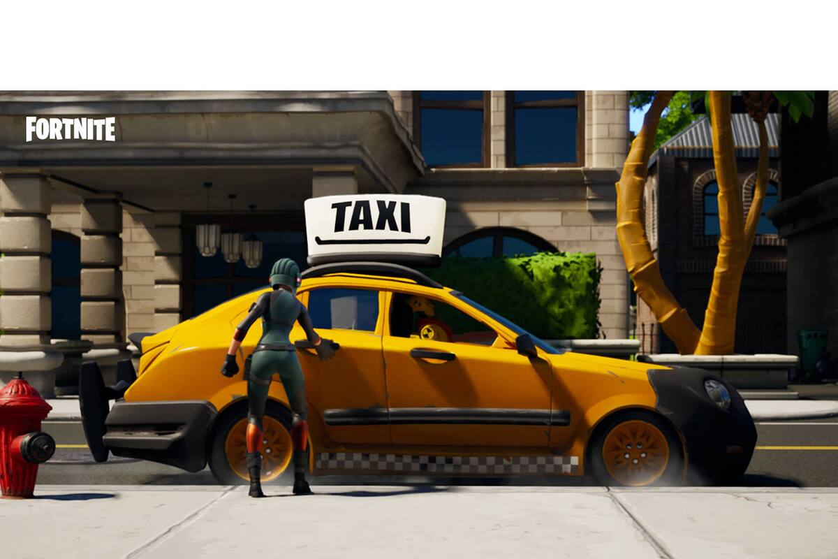 Fortnite recibió un alocado modo que te recordará a Crazy Taxi