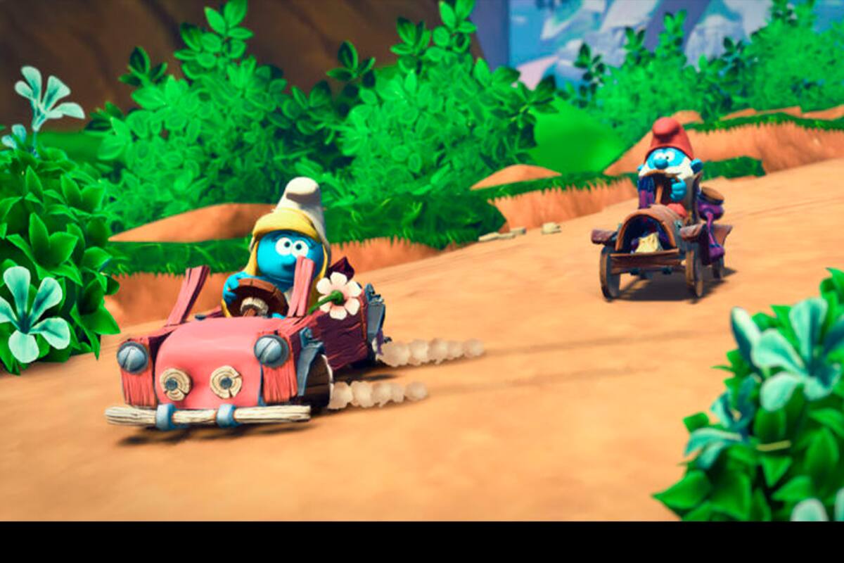 Confirman la fecha de estreno de Smurfs Kart, el juego de Los Pitufos