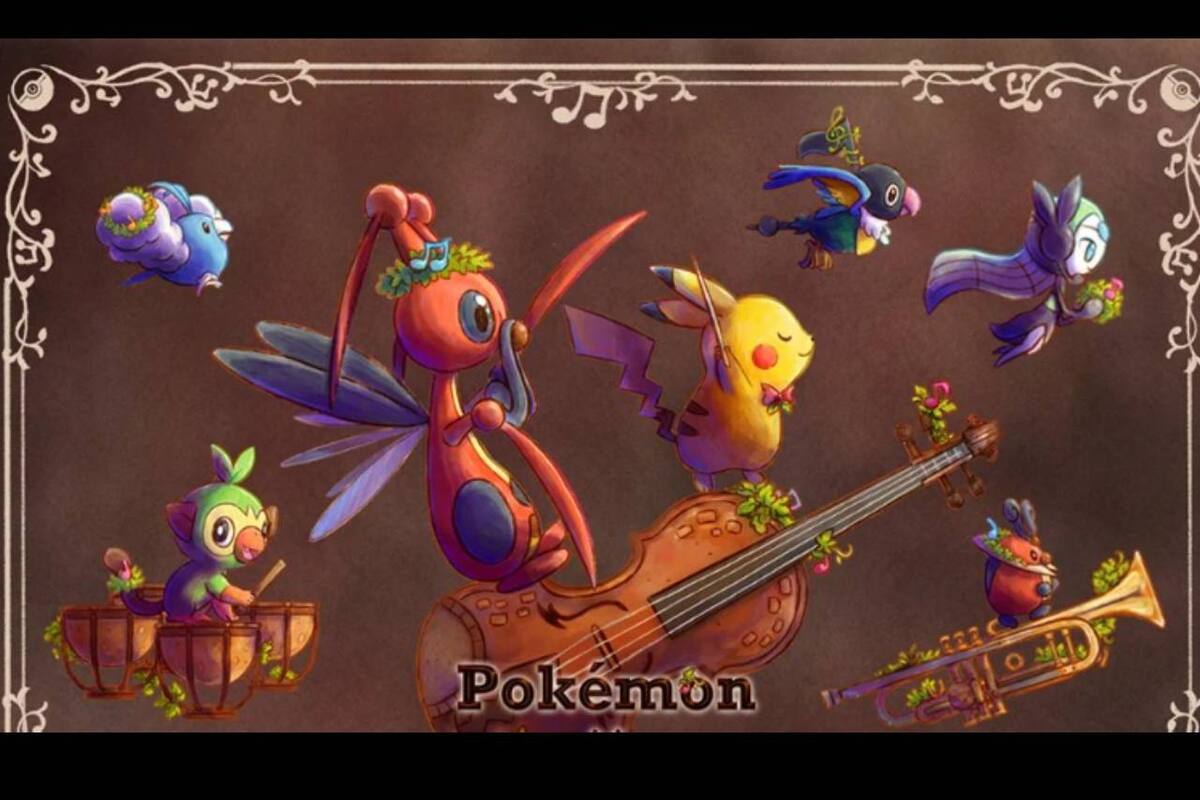El próximo concierto sinfónico de Pokémon confirma su fecha