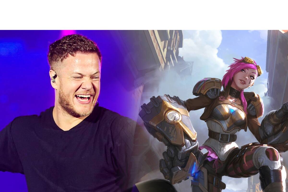 LoL: vocalista de Imagine Dragons canta el opening de Arcane en plena partida