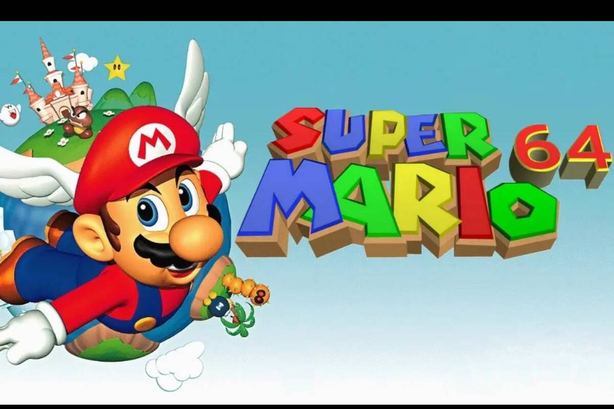 ¡Wow! Un fan recrea una pintura en tamaño real de Super Mario 64