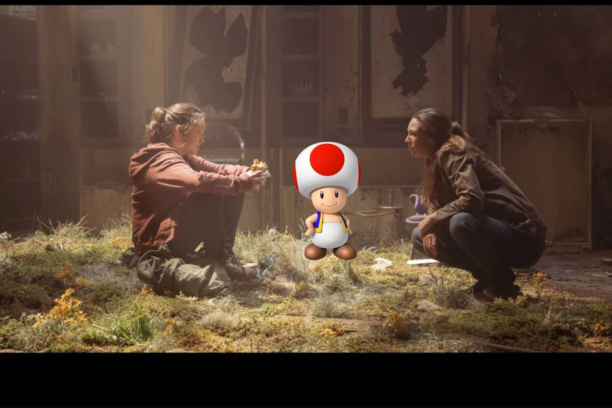 Un sorprendente fanart combina a Toad con la serie de The Last of Us