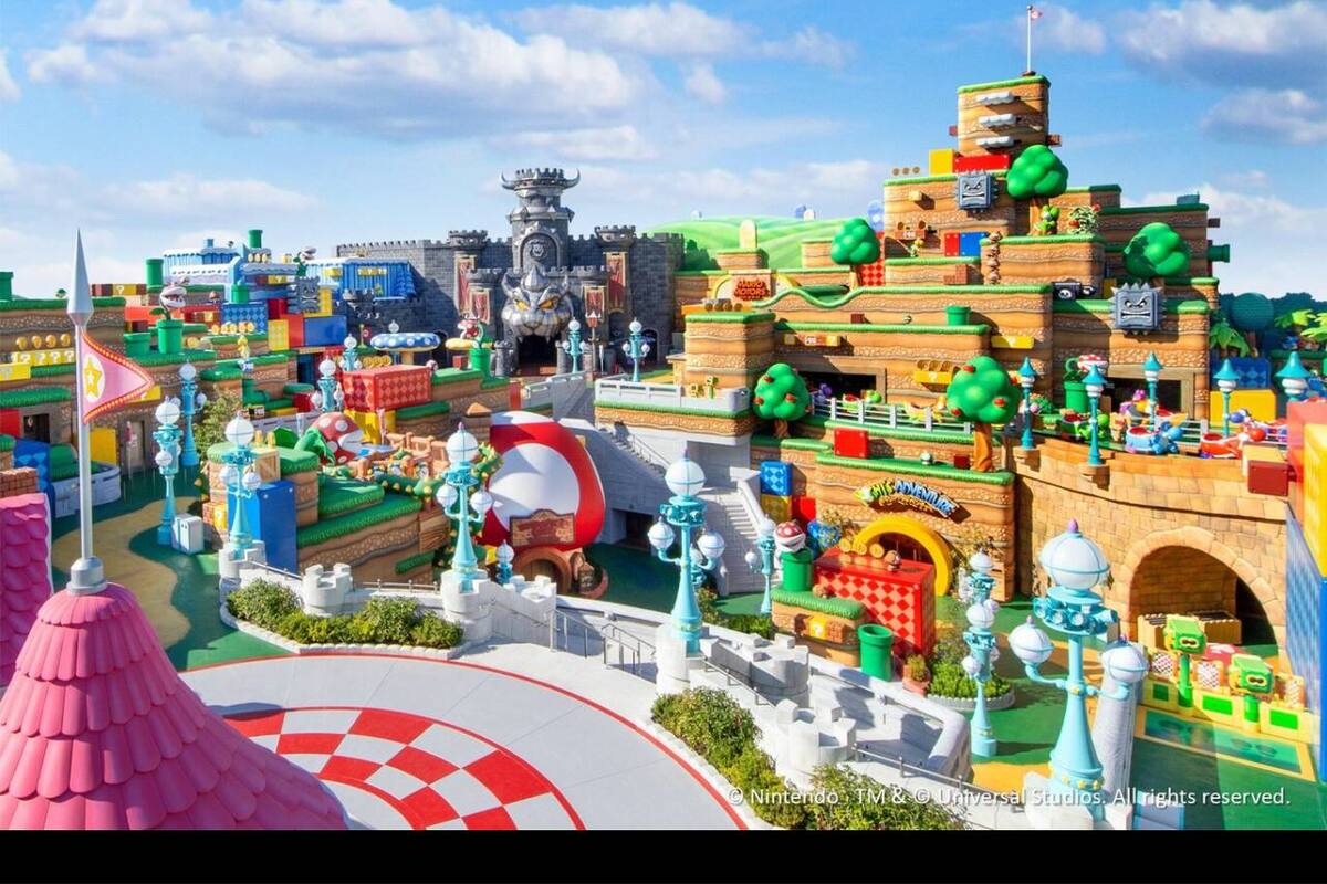 Super Nintendo World Hollywood abrió sus puertas para los ensayos técnicos