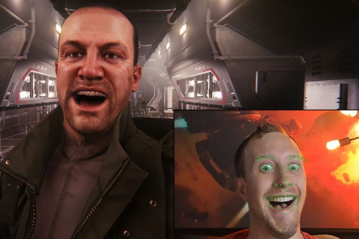 Star Citizen reconocerá tus expresiones faciales en tiempo real