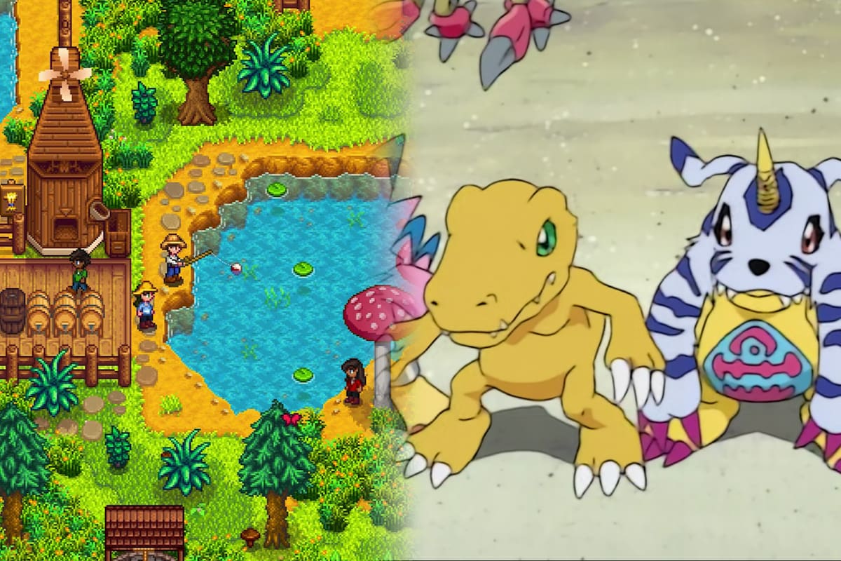 Mod convierte tu granja de Stardew Valley en un rancho Digimon